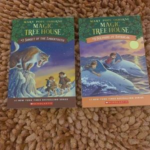 4/$15 Magic Tree House set of two